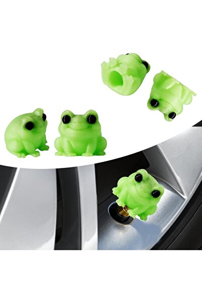 Choice 4 قطع من أغطية صمامات إطارات السيارات والدراجات النارية والشاحنات المض...