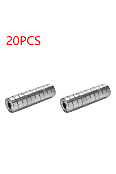 Choice8 20PCS 10-100Pcs 608 ZZ 608RS Ball Bearings 608ZZ Metal Double Shielde...