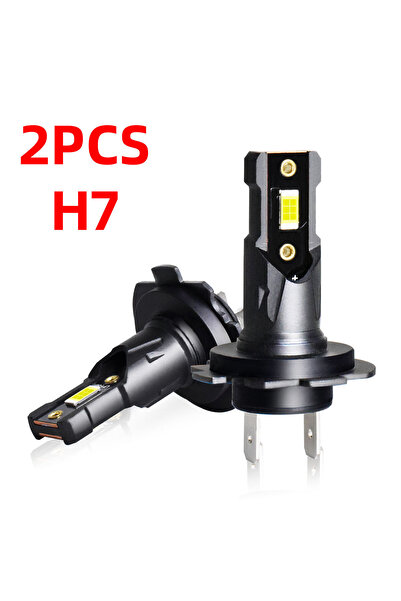 Choice H7 2PCS Ultra Powerful 1:1 Halogen Size to LED Headlight Bulbs H7 6000...