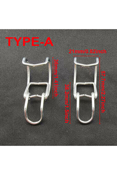 Choice 2X TYPE-A 2Pcs Universal Car Air Filter Cleaner Housing Box Lid Spring...