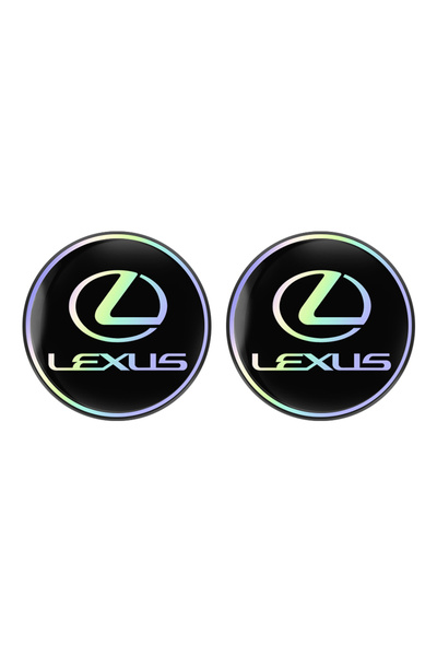 Choice قطعتان من قواعد أكواب الماء المعزولة والمزينة بشعار السيارة، مناسبة لس...