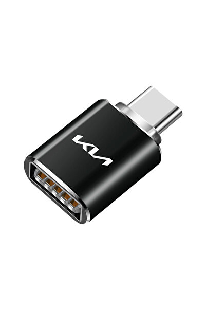 Choice1 قطعة واحدة - محول شحن سريع من النوع C إلى USB للسيارة، أسود اللون، لس...