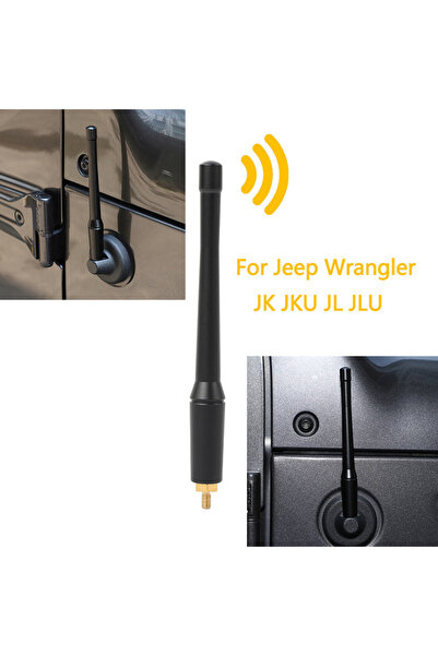Choice Black G Car Modified Antenna FM Radio Antennas Signal Amplifier for Je...