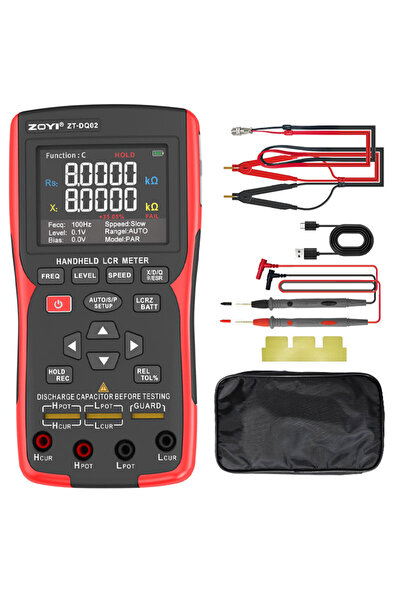 Choice1 DQ02 ZOYI handheld DQ02 LCR digital bridge for high-precision measure...
