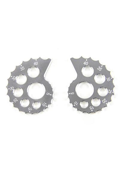 Choice ملحقات منظم ضبط سلسلة الدراجة النارية CNC الفضية لهوندا CRF150F 230F 2...