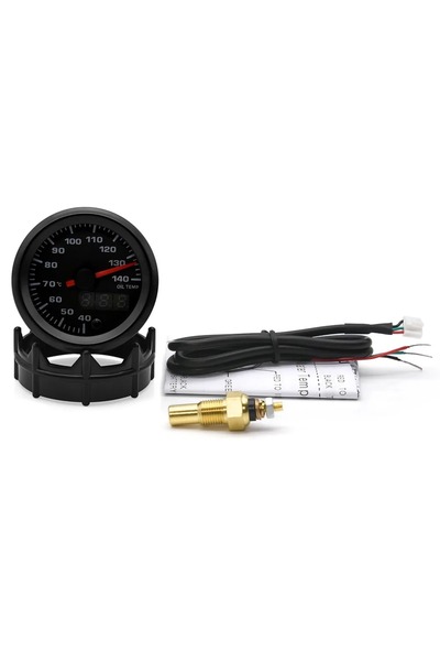 choice2 مؤشر درجة حرارة الزيت، شاشة LED مزدوجة بسبعة ألوان، قطرها 52 مم، مقاس...