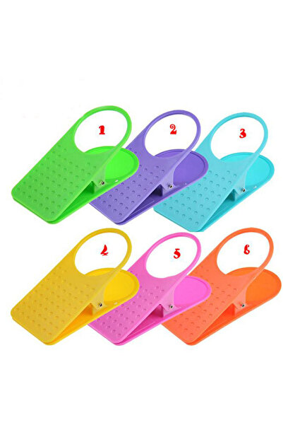 Choice حامل أكواب ماء كبير الحجم بتصميم إبداعي، يُثبّت على حافة الطاولة، مصنو...