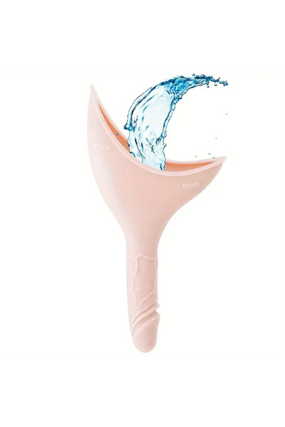 Choice Skin Color Female Urination Device Portable Stand Up Urinal with Stora...