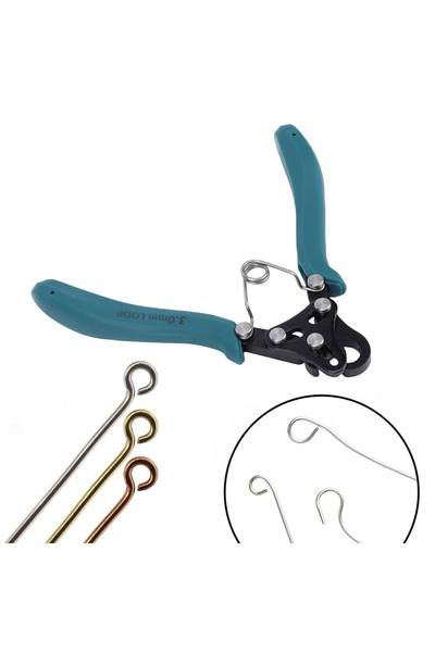 Choice green Looper Pliers 3mm 9 Pin Wire Loop Tool Ergonomic Jewelry Making ...