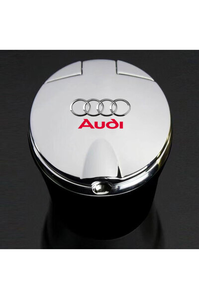 Choice1 black Car Ashtray LED Light Portable High Temperature Resistance For ...