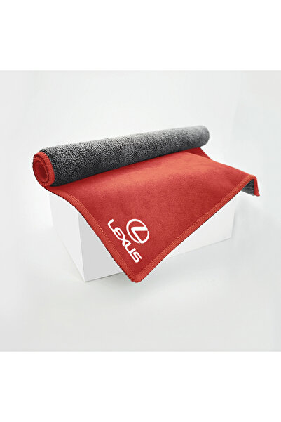 choice2 قطعة واحدة - منشفة تنظيف داخلية حمراء من الألياف الدقيقة للسيارات، من...