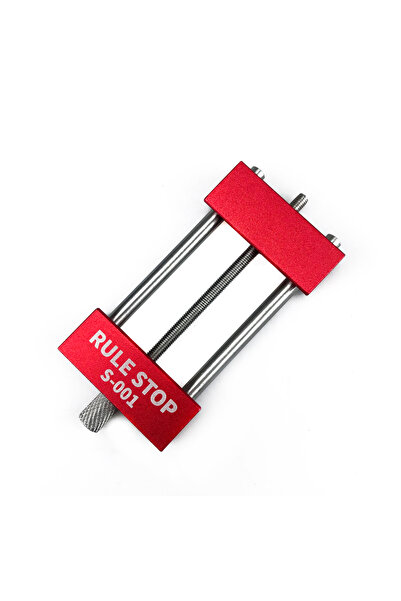 Choice مسطرة حمراء مريحة، أدوات نجارة، مسطرة فولاذية، أداة تحديد المواقع، قلم...