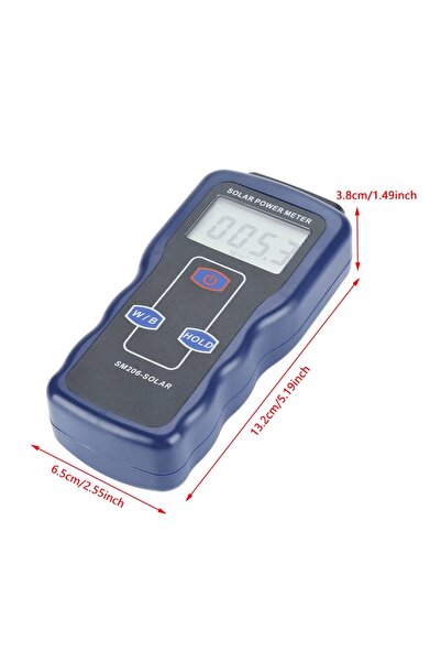 Choice SM206 SM206 Digital Solar Power Meter Sun Light Radiation Measuring Te...