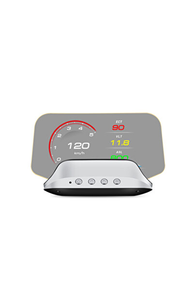 Choice شاشة عرض رأسية C3 C3، نظام OBD GPS مزدوج، عداد سرعة السيارة، جهد كهربا...