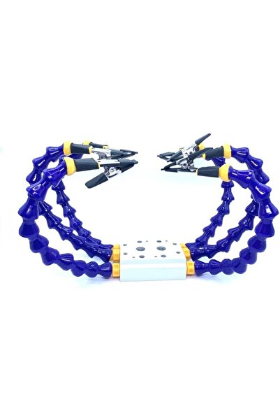 Choice 6 arms Bench Vise Soldering Station with 4/6 Flexible Arms & Soldering...