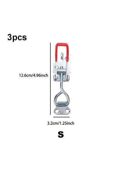Choice 3pcs small 1/3pcs Stainless Steel Adjustable Toggle Clamp Quick Releas...