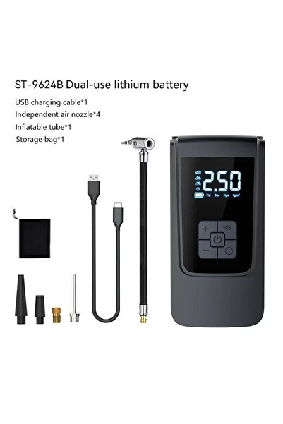 Choice New inflation pump Portable Wireless Air Pump,Smart Digital Inflatable...