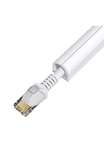 choice2 3meters WHITE 1PC 118.11in TV Cable Management Cord Hider Cord Organi...