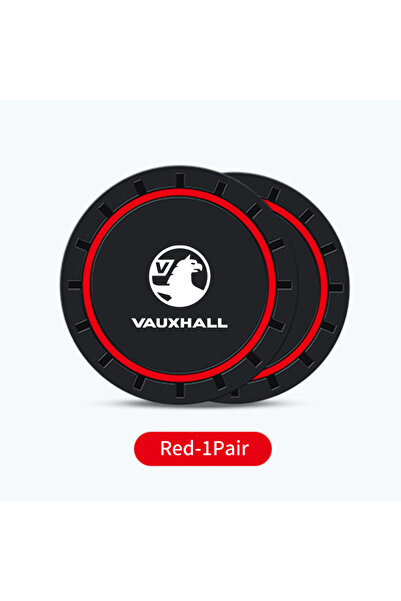 Choice Red Car Cup Holder Coaster Auto Decoration Silicone Mat Accessories In...