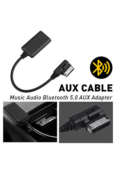 Choice black AMI MMI MDI Wireless Aux compatible Adapter Auto Cable Bluetooth...