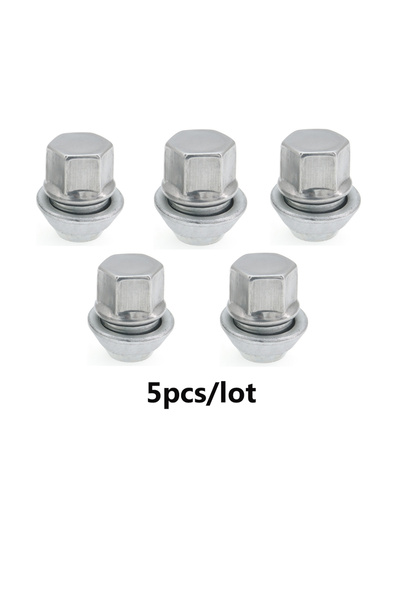 choice2 مجموعة من 5 براغي وصواميل عجلات سيارات M12x1.5 (19 مم) SFN-12150033 ل...