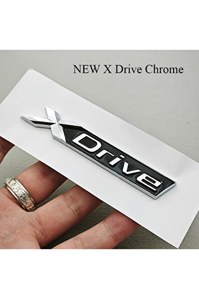 choice2 NEW Chrome 3D ABS XDrive Logo X Drive Emblem Car Rear Trunk Badge Fen...