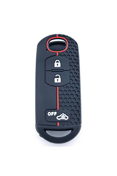 Choice 3 Buttons OFF Silicone Car Remote Key Case Cover for Mazda 2 3 5 6 BL ...