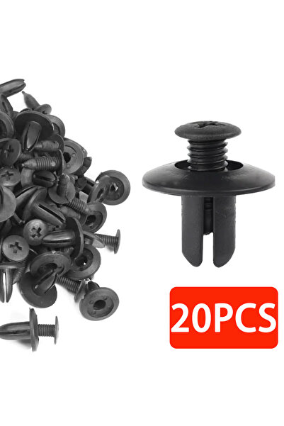 Choice5 20PCS 5/10/20/30/50/100pcs Nylon Plastic Rivet Fasteners Car Bumper P...