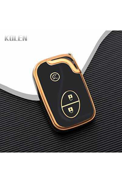 Choice1 Black only case NEW TPU Car Flip Folding Key Case Cover Shell For Lex...