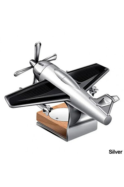 Choice1 Silver Car Solar Aircraft Air Freshener Airplane Aromatherapy Diffuse...