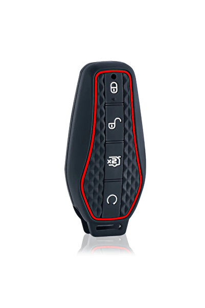 Choice Red Silicone Car Key Case for BYD Atto 3 Song Plus Seal Han EV Dolphin...