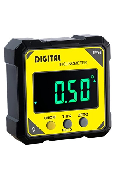 Choice YELLOW ETOPOO 4*90 Multi functional 4sides magnetic Digital Protractor...