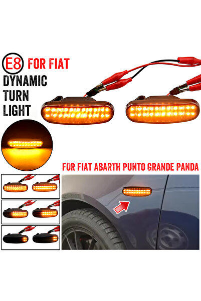 Choice Dynamic Smoked Dynamic Car LED Side Marker Light Turn Signal Lamp For ...