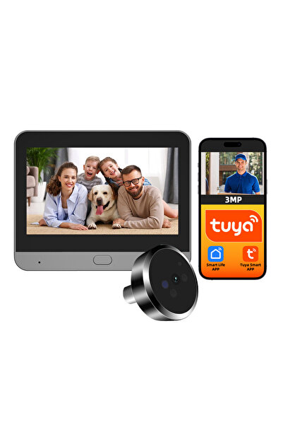 Choice3 Peephole MINI Microwave Radar Motion Detection Tuya SmartLife WiFi 3M...