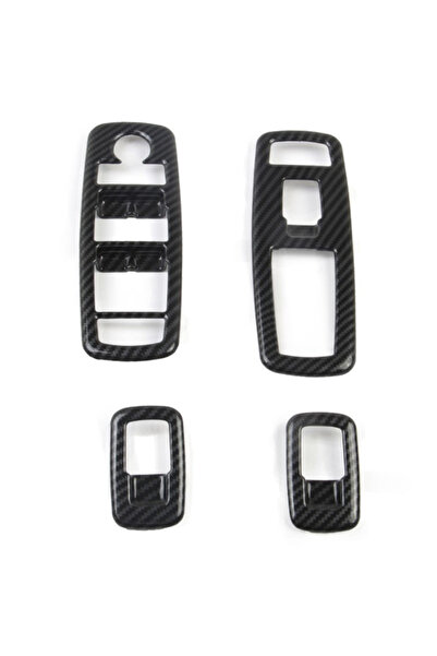 Choice A Set For Dodge Charger 2016-2021 Inner Window Lift Panel Trim Black C...