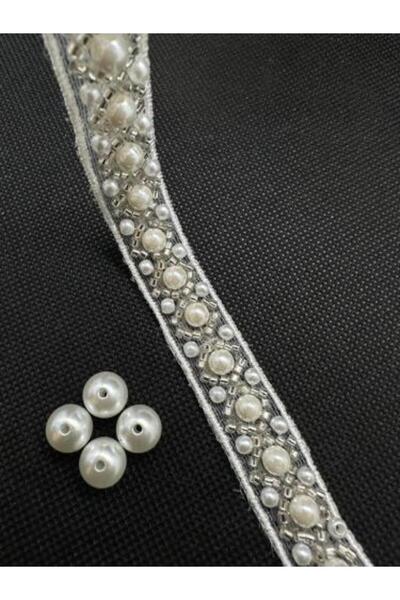 Yarn World كلف لولو (Pearl Trims) بتصميم كلاسيكي ناعم