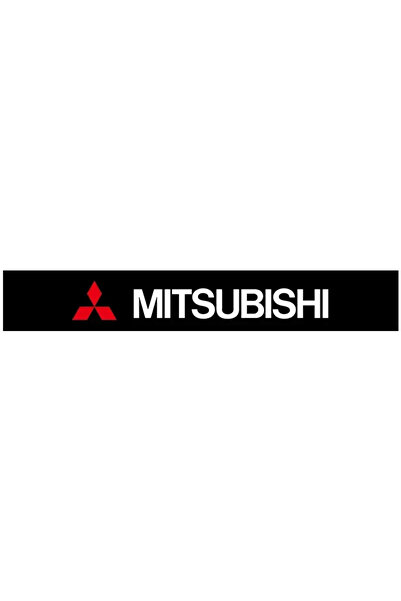 Choice Mitsubishi 1PCS Car front window shade decorative sticker For Mitsubis...