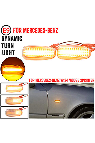 Choice ضوء إشارة انعطاف LED ديناميكي متدفق باللون الأبيض الكريستالي، ضوء إشار...