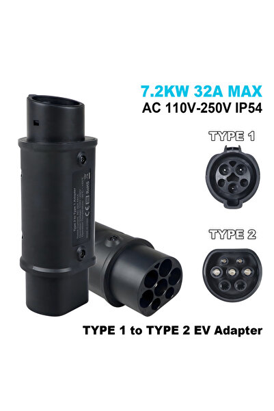 Choice Type2 to Type1 Type 2 To Type 1 Kolanky 32A 7.2KW Type 2 To Type 1 Hom...