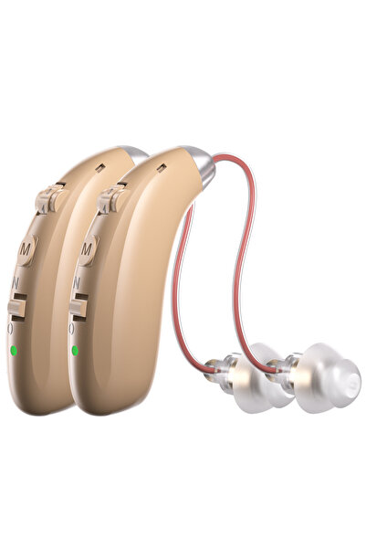 Choice1 Skin 1 pair High-Quality Digital Noise Reduction BTE Hearing Aid New ...
