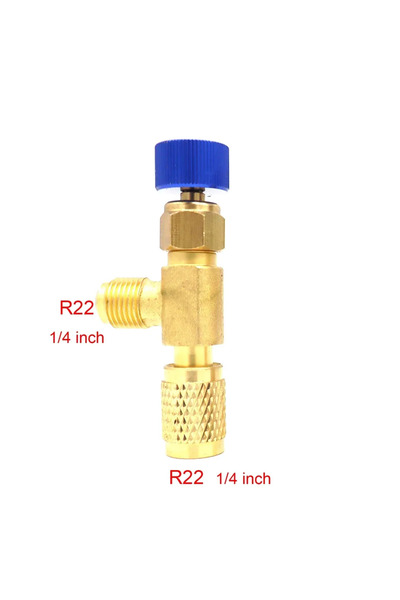 Choice1 صمام تعبئة غاز التبريد R410 منخفض R22 إلى R22 لكل R22، صمام أمان سائل...