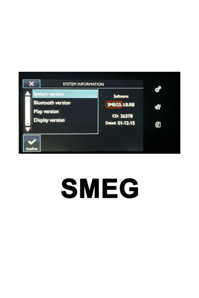 Choice SMEG and MRN For Cristaux SMEG asso C4 C5 DS4 DS3 DS5 308 508 5008 300...