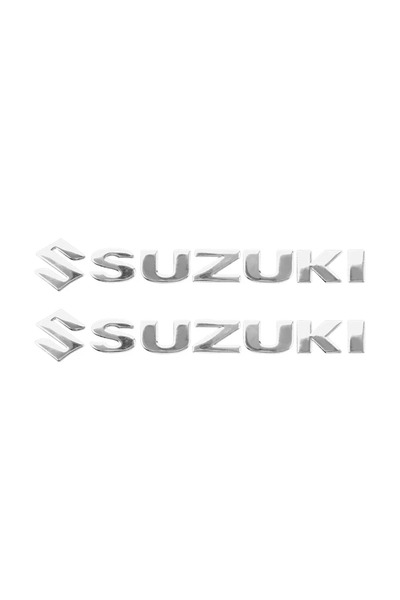 Choice3 Suzuki Silver 3D sticker Motorcycle Sticker Decal vogue bandwagon Bad...
