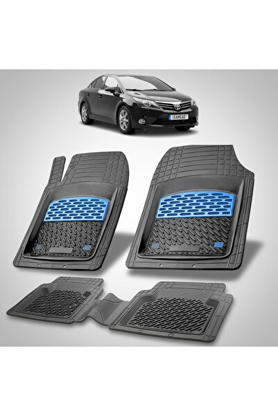 TEAMCAR Πατάκια δαπέδου Toyota Avensis T270 Συμβατά Sedan 2012-2015 | Μπλε