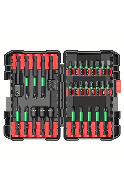 Choice مجموعة رؤوس مفكات براغي مكونة من 31 قطعة، تتضمن رأس فيليبس ورأس سداسي ...