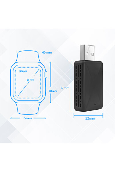 Choice محول كاربلاي صغير 2 في 1 بأسلاك إلى لاسلكي، محول كاربلاي أندرويد أوتو،...