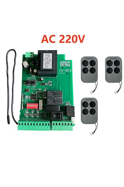 Choice5 220V Board with 3 RF Modern Design Automatic Sliding Gate AC 110V/AC ...