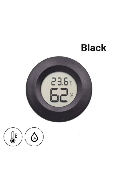 Choice1 Black Mini Digital LCD Indoor Convenient Temperature Sensor Fridge Te...