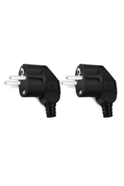 Choice 2pcs black 2/4/6pcs Schuko EU Plug Adapter Male Replacement Rewireable...