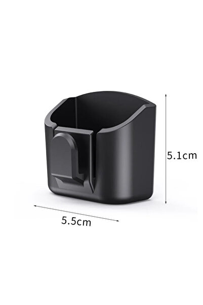 Choice black Car Dashboard Key Storage Box Reusable Back Adhesive Organizer B...